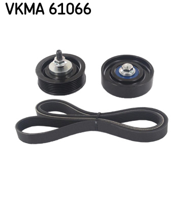 SKF VKMA 61066 Hosszbordásszíj készlet görgővel